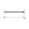 SKYLINE 6&#039; BENCH STAINLESS STEEL