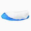 SHOE COVER WHITE/BLUE 17.5" LONG