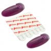 MEDIUM PLUM DESIGNER HOOKS