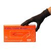 ESD NITRILE BLACK GLOVES, (100PC