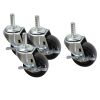 CASTERS (4) LIGHT DUTY