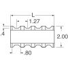 BATT LITH 3.6V 1/2AA