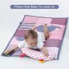 Baby Tummy Time Mat, Lovvie & Joy Portable PlayMat for Newborn Girl & Boy