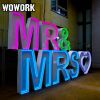 WOWORK marquee letter light balloon letter for wedding party decoration