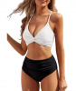 High Quality 2-Piece Bikini Set Breathable High Waist with Straps Bra Available XS-XXL Sizes