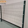 Welded Wire Mesh Fence Panel 3D Curved Bending Fence Galvanized and PVC Coated