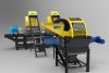 Car tire shredding machine Truck tire Recycling machine 