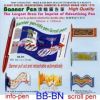 Advsertising Banner Flag Scroll Info Ballpoint Pen