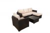 stock PE rattan sofa set, can be delivered right away, wicker garden sofa set, patio sofa set