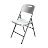 white /black plastic steel wedding bbq outdoor folding chair for event/party chair