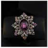 Large Zircon Brooch