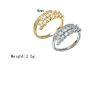 wheat ear zircon ring