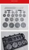 Weight Lifting 50Kg 55kg Musculation-acce Cast Iron Kit Adjustable Barbell Dumbbells Set Gym Equipment