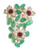 Emerald Ruby Pendant