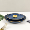 16 Pieces Ceramic Dinnerware Set Easy to Clean Smooth Surface Tableware Set