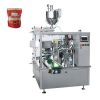 Premade Pouch High Speed Automatic Peanut Butter Packing Machine Rotary Doypack Filling