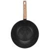 28cm Forged  Aluminium Non-stick Wokpan With Lid