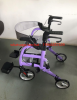 Outdoor 4 Wheels Aluminum Rollator Walker