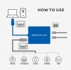 CU200 | USB 3.0 to Dual Port Gigabit Ethernet Adapter w/ USB Port