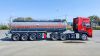 Chemical Tank 3 Axles Hydrochloric Acid Transport Semi Trailer Tanker