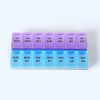 Wholesale Pill Box Portable Pill Case Custom Logo