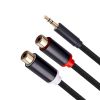 B2110 3.5mm Male to 2 ...