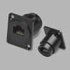 D-type RJ45 Cat5E (Cat...