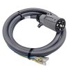 Waterproof 4-pin Automotive Coil Trailer Wiring Harness Produced by Customized Cable Assembly Supplier