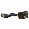 PC VGA Male to VGA Female and 3 RCA Splitter Cable, Twin VGA One-to-Two Splitter Cable 