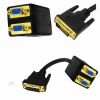 DVI to VGA *2 Twin Con...
