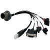 Amphenol Wiring Harness, Weldless Aviation Plug Wiring Harness, Automotive Battery Signal Wiring Harness