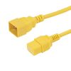 Red C19-C20 Horizontal Hole Figure-8 Tail, C20 to C13 Blue/Yellow High-Power PDU Server Power Cord
