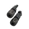 AMPHENOL Waterproof and Dustproof Photovoltaic Connectors, MC4 Male/Female Plugs for Solar Photovoltaic Panel Modules