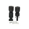 AMPHENOL Waterproof and Dustproof Photovoltaic Connectors, MC4 Male/Female Plugs for Solar Photovoltaic Panel Modules