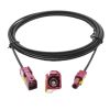 Custom Cable New Energy Vehicle Transmission RGB Data Cable FAKRA male to MINI FAKRA male