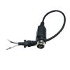 POWER DIN 3-Pin Assembled Connection Cable S-Type with DIN Plug Black Cable with Magnetic Ring