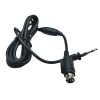 POWER DIN 3-Pin Assembled Connection Cable S-Type with DIN Plug Black Cable with Magnetic Ring