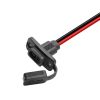 SAE New Energy Wire, 12AWG with a 30A Current, SAE Chassis Assembly Type with a Dust Cover, Solar Power Supply Wire 