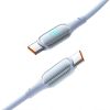 140W Mobile Phone Fast Charging Digital Display Data Cable, Supporting Real-time Power Digital Display on LED Screen, Dual Type-C 