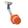 12PIN Lead Wires for Monitor Blood Oxygen, ECG and Blood Pressure Medical Equipment Mother Machine, PICC ECG