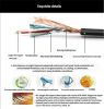 3.5mm to XLR Audio Cable - Live Streaming Sound Card Dedicated Cable, Condenser Microphone Noise-Reducing Cable, XLR Cable