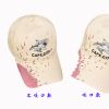 Special design shark bite visor Unisex baseball cap with shark embroidery, a versatile sun hat for men and women