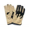Leather Gloves Fire Glove Cream and Premium Flame Design Leather Gloves