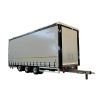 3 Axel Full Curtain Side Drawbar Truck Semi Trailer