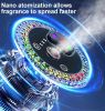 Car Air Fresheners AI smart Car Aromatherapy Machine Fragrance Diffuser Car Odor Eliminator Available for Pregnant and Infant