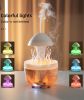Rotating Water Droplet Aroma Diffuser Colourful Night Lights Aroma Essential Oil Air Humidifier Christmas Tree Jellyfish Model