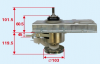 Fully Automatic Washing Machine Clutch.washing machine clutch/washing machine clutch/clutches/Full - automatic pulsator washing machine clutch