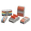 QUICK TERMINAL SERIES 221-225 Quick Wire Connection Terminal Splicing Conductor Compact Fast Cable Wire Connection Conductor Terminal Block
