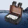 Multi functional outdoor waterproof switch socket Multi functional Outdoor Waterproof Socket   IP66 Dustproof, Flame Retardant, Corrosion-Resistant Electrical Outlet | UK/EU Standard, Multi-Specification, Industrial Use,Heavy-Duty for Garden, Patio, Garag