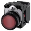 3SU Emergency Stop Push Button-Mushroom Head E-Stop Switch | AS-i & Profisafe Safety Connection | Metal/Plastic | Illuminated Options | SIRIUS ACT Configurator